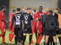 RFC Tournai vs RJE Binchoise  REntrée houleuse aux vestiaires : RFC Tournai, Div 3, Tournai, Sang & Or