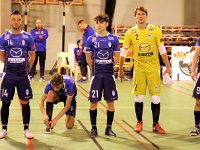 SQUADRA MOUSCRON vs Futsal Topsport ANTWERP  Squadra Mouscron BENSLAMAN Alan (55) - El YASSINI Nabil (14)  - DERROUAZ Ryad Areski (4)   - MORANDO Vincenzo (21) - JUKIC Ivo (2) - HAMMA Yanis (93) - JURLINEA Luka (10) : Futsal, Squadra Mouscron, Squadra, Ligue 1, Dottignies, Antwerp