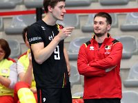 HOFMANSGil9DUMONTSebastien210  Volleyball : Belgique, Lettonie, CEV 2019 Golden League, 
