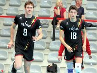 HOFMANSGil9THYSElias18  Volleyball : Belgique, Lettonie, CEV 2019 Golden League, 