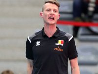 VanKERCHOVEBrechtHeadCoach11  Volleyball : Belgique, Lettonie, CEV 2019 Golden League, 